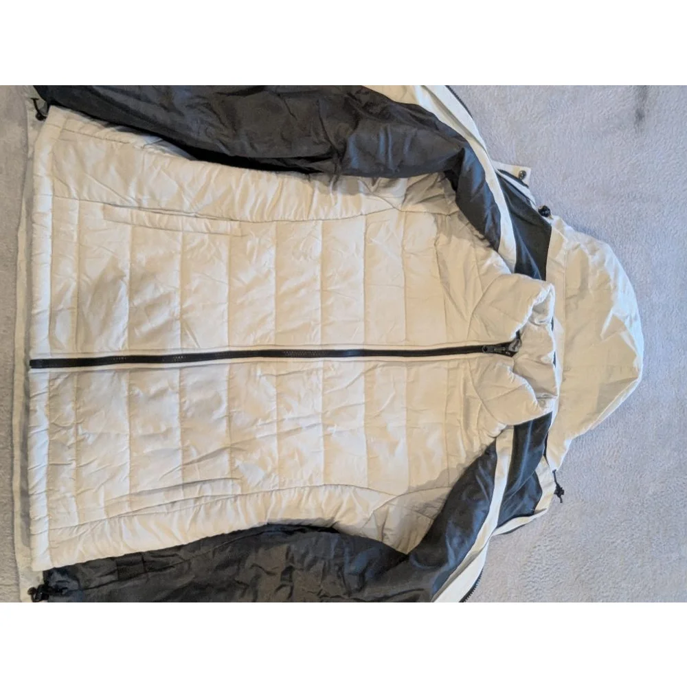 Women's Wantdo Ski & Snow Jacket L Beige Black Windproof New - Picture 12 of 16